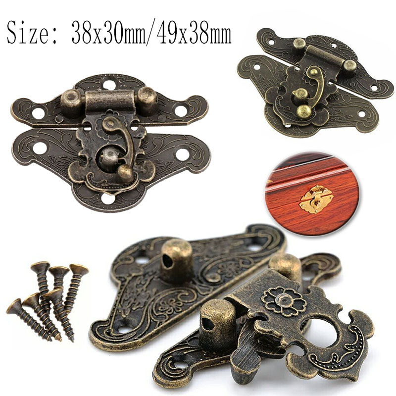 Furniture Hardware Vintage - 5/10 pièces Vintage matériel en métal