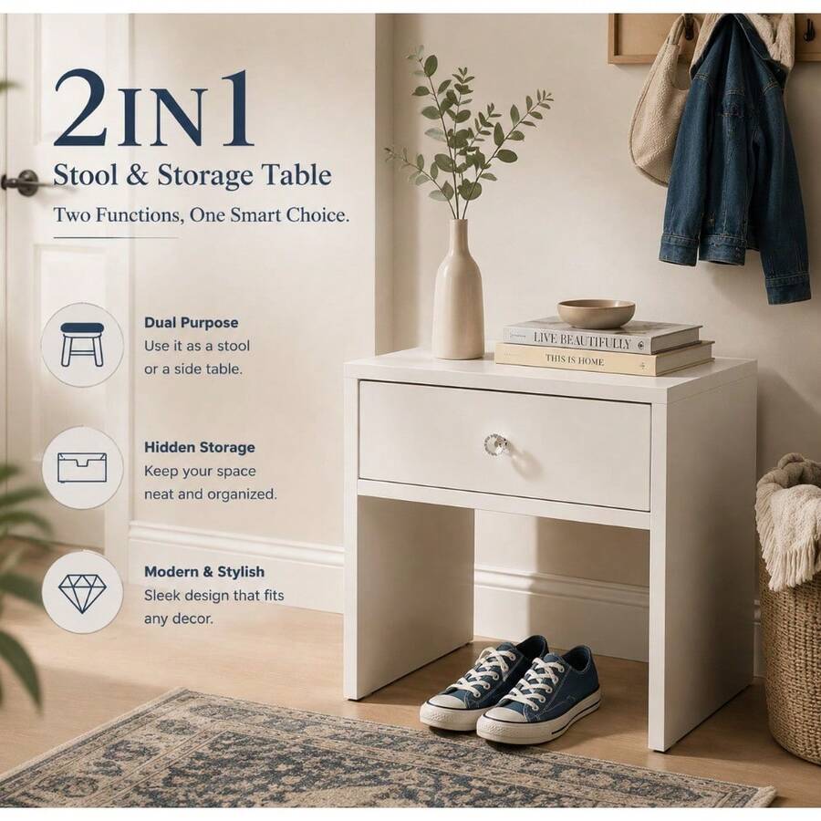 Tabouret de rangement et table - Furniture Hardware Manufacturers avis et prix