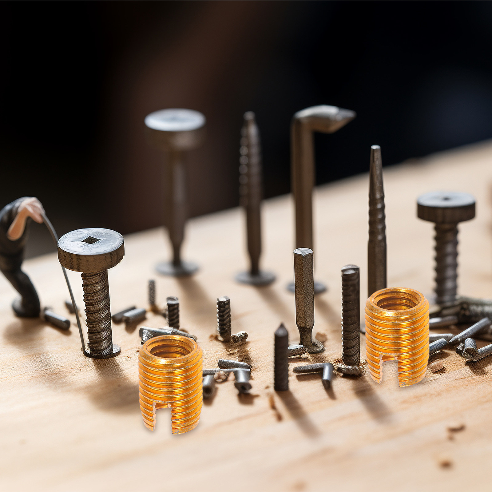 20 pièces d'inserts filetés au - Furniture Hardware Threaded Inserts avis et prix