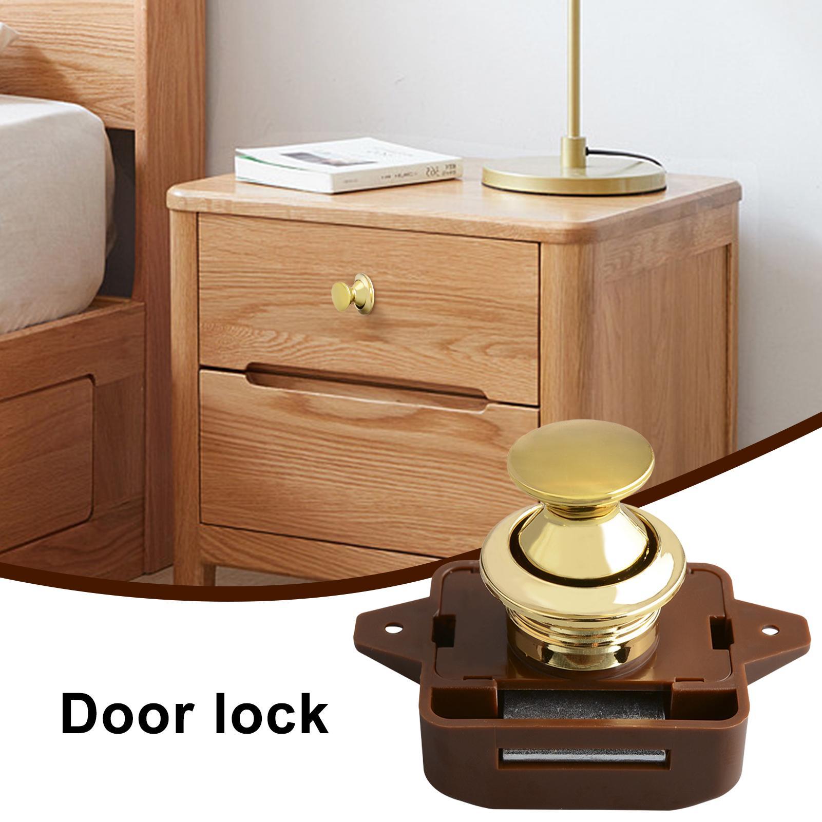 Serrure à bouton-poussoir sans - Furniture Hardware Manufacturers avis et prix