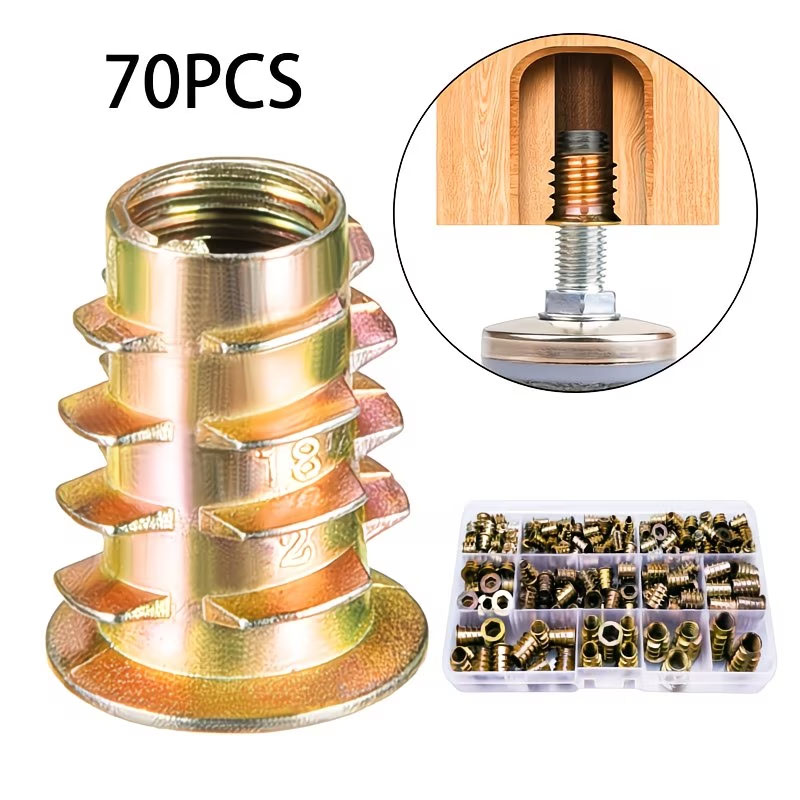 Kit d'inserts filetés M4/M5/M6 - Furniture Hardware Threaded Inserts avis et prix