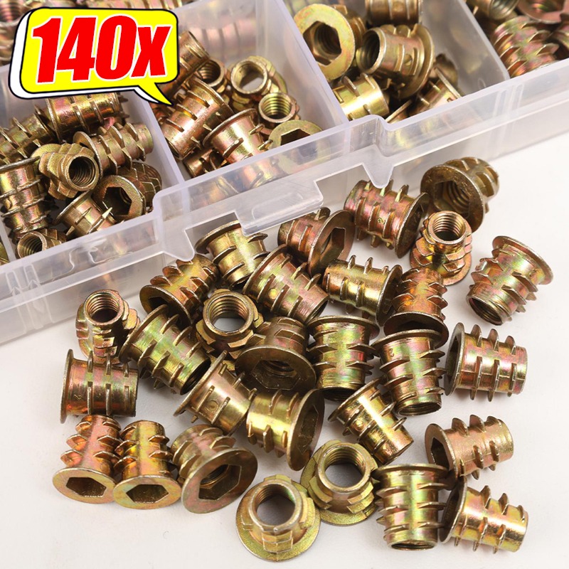 Inserts filetés en acier au ca - Furniture Hardware Threaded Inserts avis et prix