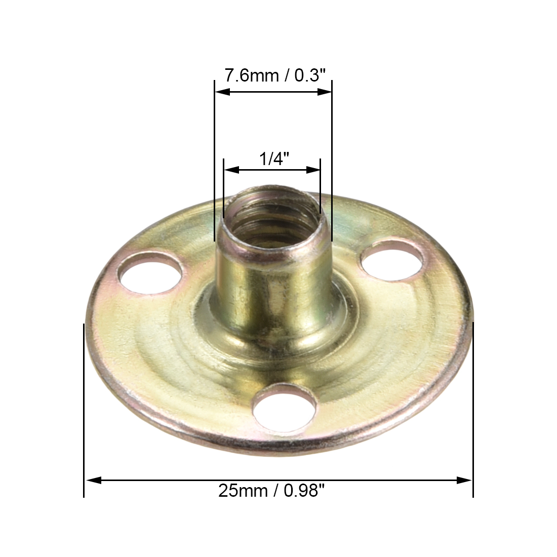 Écrou en T à trou brasé en aci - Furniture Hardware Threaded Inserts avis et prix