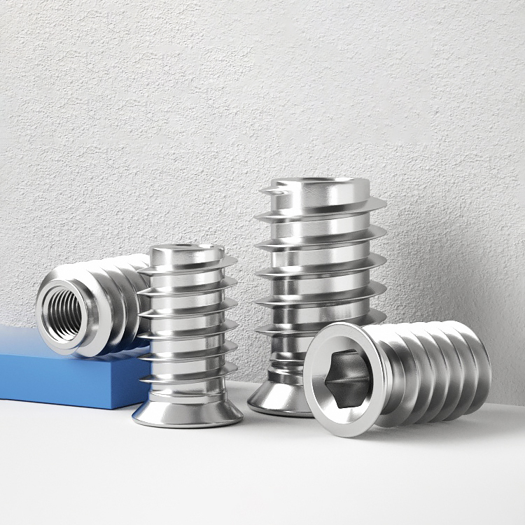 Inserts filetés en acier inoxy - Furniture Hardware Threaded Inserts avis et prix