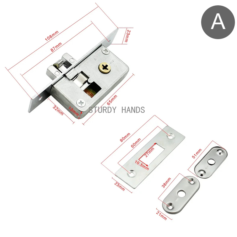 Serrure à broche en alliage po - Furniture Hardware Fittings avis et prix